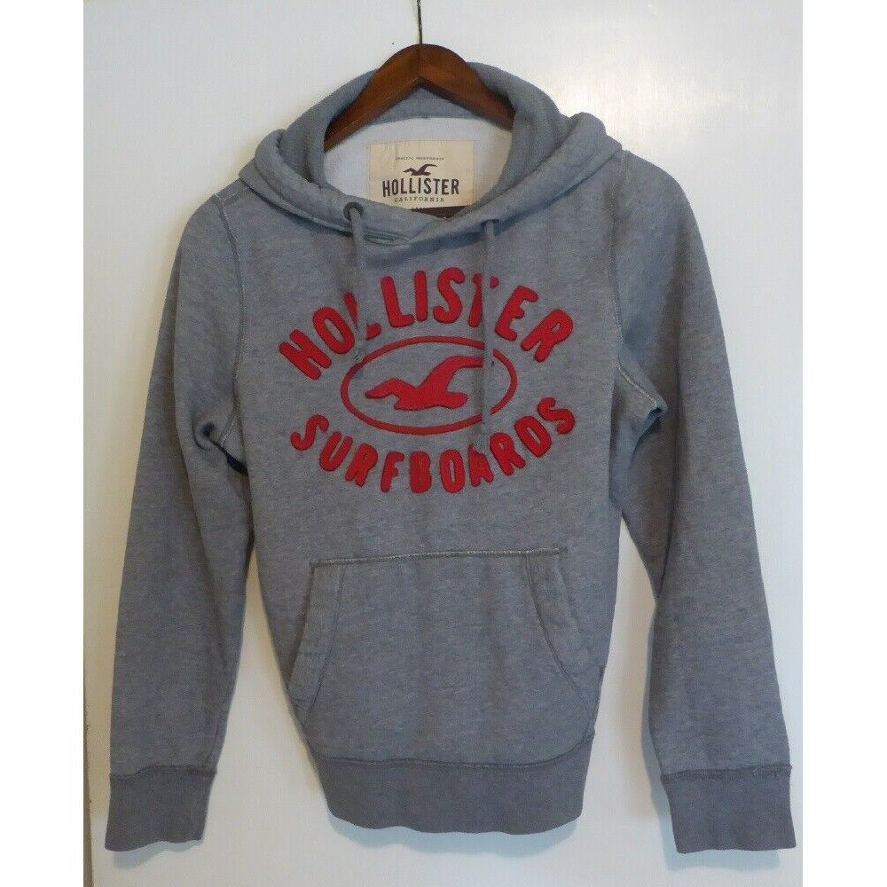 Womens‎ Hollister Surfboards California Hoodie Hooded Sweatshirt M